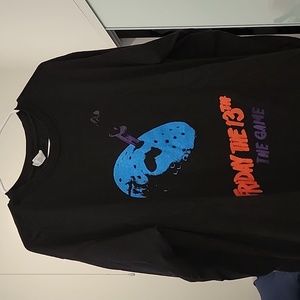 Mens large Friday the 13th game long sleeve shirt